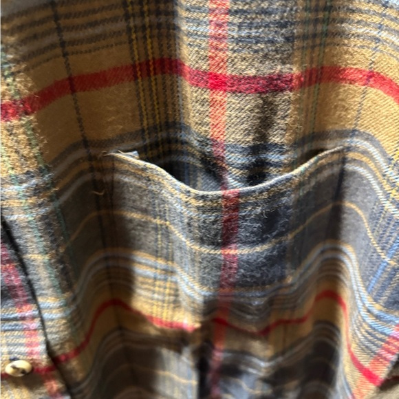 jcpenney Blue and Red Casual Button Down Shirt - Picture 5 of 9